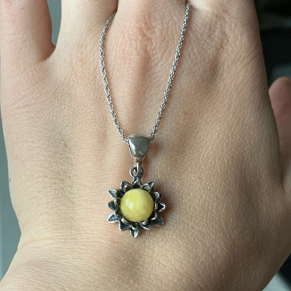 Natural Baltic Amber Pendant